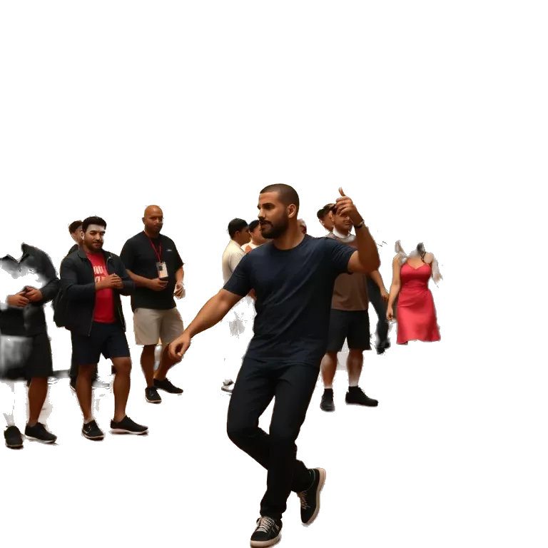 Drake dancing hotline bling