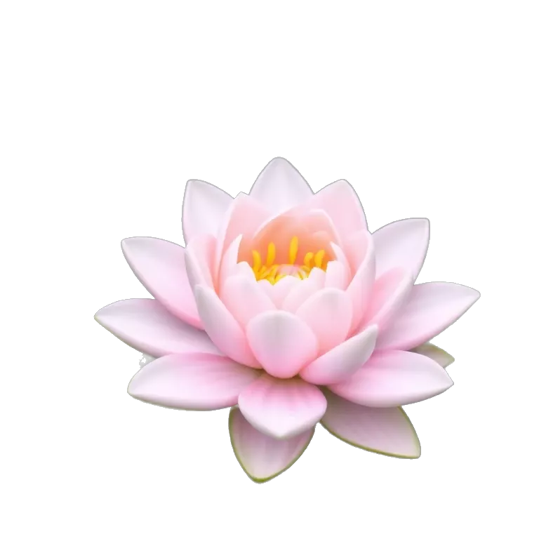Water Lily  Pale pink Rose Grace - Lavender