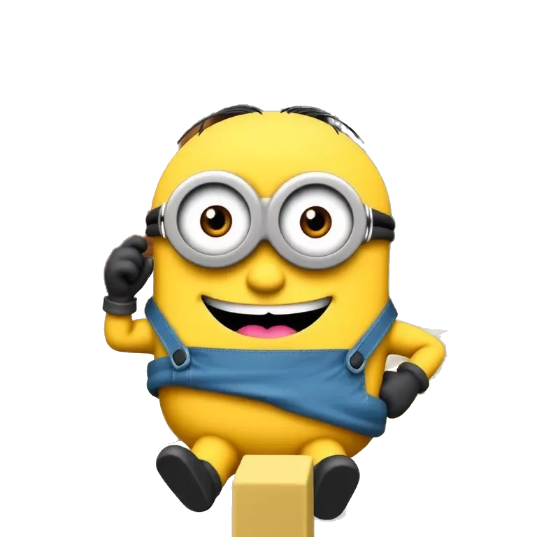 happy minion with games tiktokemojis