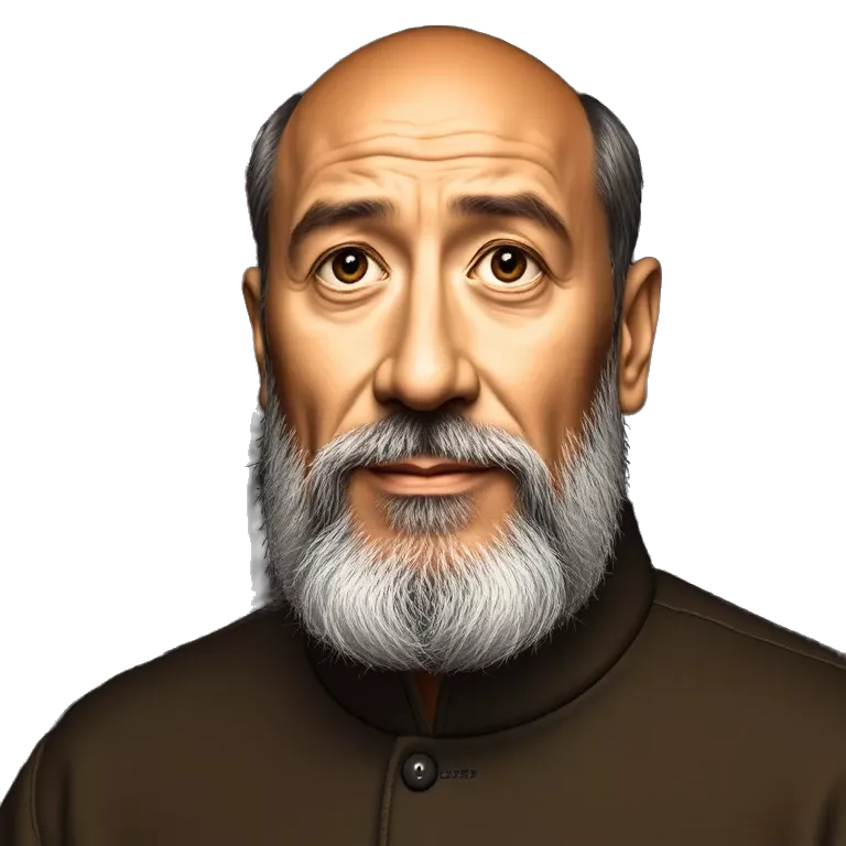 a chinese man with beard tiktokemojis