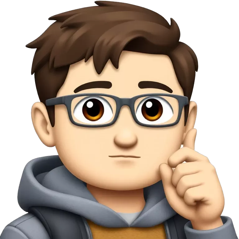 a tok emoji of a nerd tiktokemojis