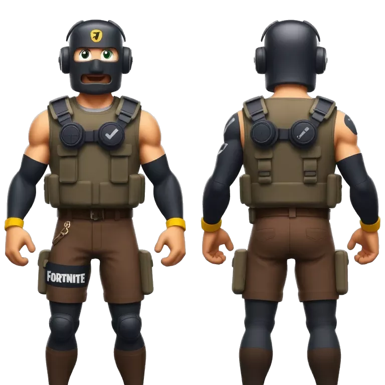 FORTNITE DUMMY SKIN