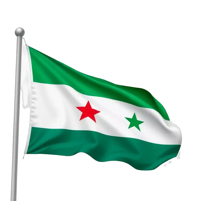 syrian new green flag