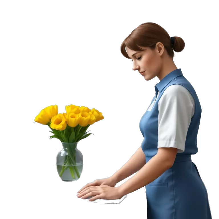 Cleaning lady