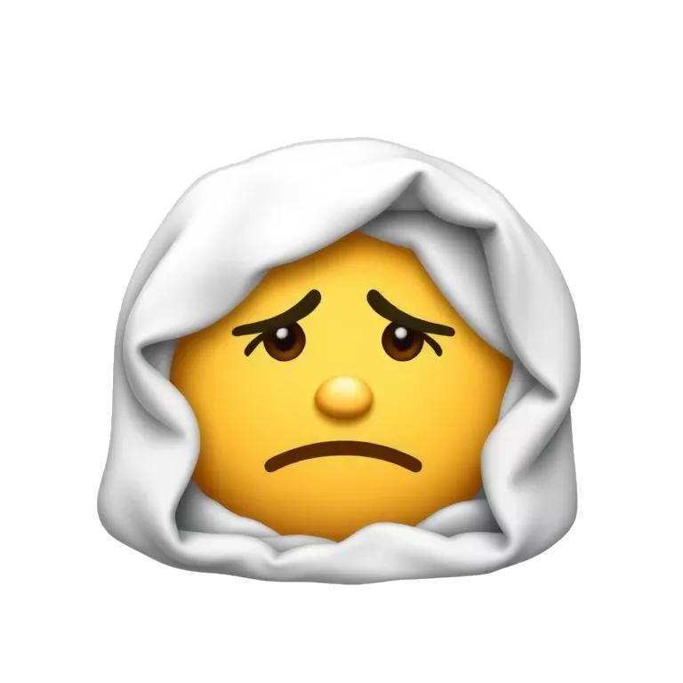 stressed out emoji