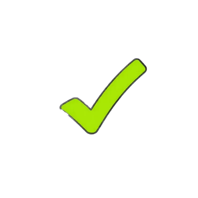 Verification checkmark