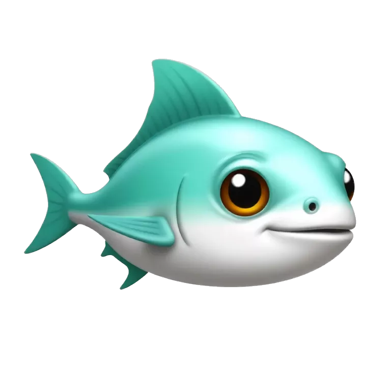 TOK emoji of a swordfish