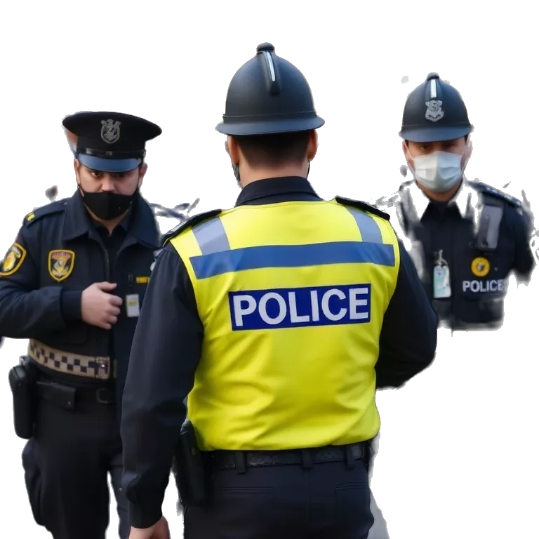 Police officer say ARREST