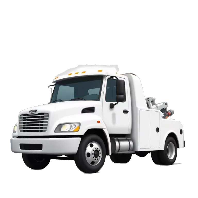 Funny cartoon-style image of a clean white tow truck in front of an industrial building, with bold text saying “CARL THE GOAT” and a big blue glowing “W” floating next to it. Bright colors, epic lighting, meme-style layout.